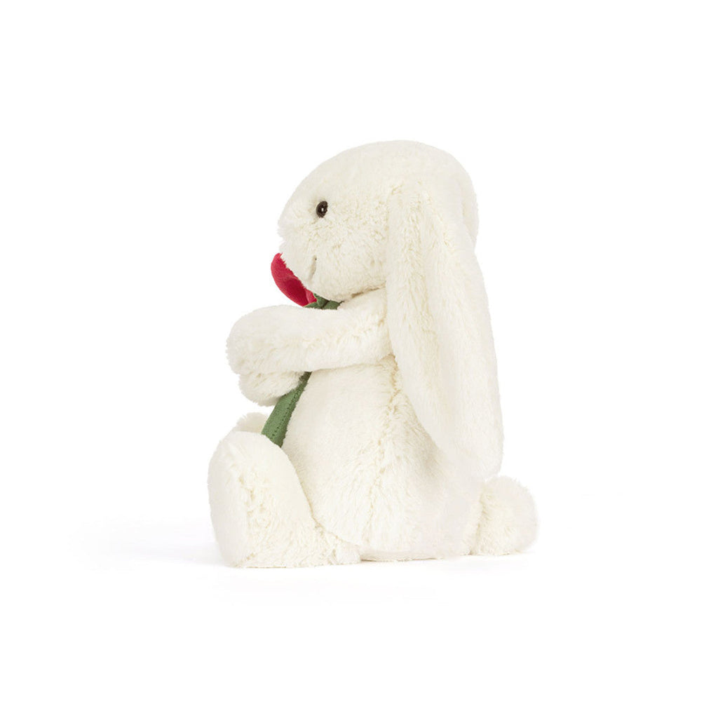 Jellycat Creamy Bunny with Rose
